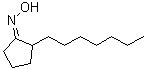 structure of CAS# 165385-93-3, 2-Heptyl-Cyclopentanone Oxime;2-HEPTYLCYCLOPENTAN-1-ONE OXIME;2-N-HEPTYLCYCLOPENTANONE OXIME