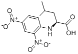 结构式 CAS# 1655-57-8, N-(2,4-二硝基苯基)-L-亮氨酸