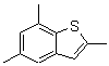 CAS#: 16587-65-8， 2,5,7-Trimethyl-1-Benzothiophene