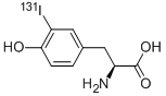 CAS#: 16624-40-1， 3-(131I)Iodo-L-Tyrosine