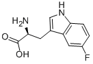 structure of CAS# 16626-02-1, 5-Fluoro-L-Tryptophan