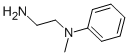 structure of CAS# 1664-39-7, N-(2-Aminoethyl)-N-Methyl-N-Phenylamine Dihydrochloride;2-(Methyl-Phenyl-Amino)Ethylammonium;2-(Methyl-Phenylamino)Ethylammonium;2-(Methyl-Phenyl-Amino)Ethylazanium