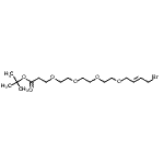 CAS#: 166668-33-3， 2-Methyl-2-Propanyl (15E)-17-Bromo-4,7,10,13-Tetraoxaheptadec-15-En-1-Oate