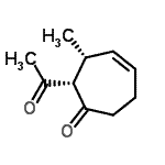 CAS#: 166825-82-7， (2S,3R)-2-Acetyl-3-Methyl-4-Cyclohepten-1-One