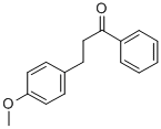 结构式 CAS# 1669-49-4, 3-(4-甲氧基苯基)苯丙酮