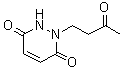 结构式 CAS# 16705-12-7, 1-(3-氧代丁基)-1,2-二氢-3,6-哒嗪二酮