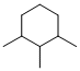 structure of CAS# 1678-97-3, 1,2,3-Trimethylcyclohexane;Cis,Cis,Cis-1,2,3-Trimethylcyclohexane;Cyclohexane, 1,2,3-Trimethyl-, (1.Alpha.,2.Beta.,3.Alpha.)-;Cyclohexane, 1,2,3-Trimethyl-, Stereoisomer