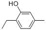 structure of CAS# 1687-61-2, 6-Ethyl-3-Cresol;2-Ethyl-5-Methyl-Phenol;Phenol, 2-Ethyl-5-Methyl-;4-06-00-03241 (Beilstein Handbook Reference)