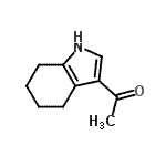 CAS 登录号：169501-32-0， 1-(4,5,6,7-四氢-1H-吲哚-3-基)乙酮