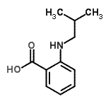 CAS 登录号：169527-46-2， 2-(异丁基氨基)苯甲酸