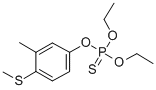 structure of CAS# 1716-09-2, Fenthion-Ethyl;Diethoxy-(3-Methyl-4-Methylsulfanyl-Phenoxy)-Thioxo-Phosphorane;Diethoxy-[3-Methyl-4-(Methylthio)Phenoxy]-Thioxophosphorane;Diethoxy-[3-Methyl-4-(Methylthio)Phenoxy]-Thioxo-Phosphorane