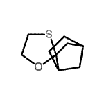 CAS 登录号：172-68-9， 螺[双环[2.2.1]庚烷-2,2'-[1,3]恶噻戊环]