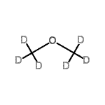 结构式 CAS# 17222-37-6, [(<sup>2</sup>H<sub>3</sub>)甲氧基](<sup>2</sup>H<sub>3</sub>)甲烷
