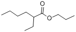 结构式 CAS# 172354-89-1, (2S)-2-乙基己酸丙酯