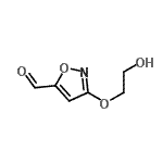 CAS 登录号：173038-75-0， 3-(2-羟基乙氧基)-1,2-恶唑-5-甲醛