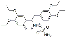 CAS#: 17332-39-7， 1-(3,4-Diethoxybenzyl)-6,7-Diethoxyisoquinolinium Sulphamate