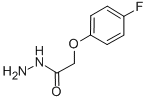 结构式 CAS# 1737-62-8, 4-氟苯氧基乙酸酰肼
