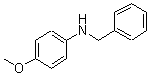 structure of CAS# 17377-95-6, N-Benzyl-4-Methoxyaniline;(4-methoxyphenyl)(phenyl)methylamine;(4-methoxyphenyl)benzylamine;MFCD00059298