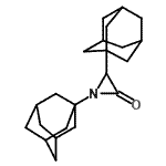 CAS 登录号：17385-51-2， 1,3-二(金刚烷-1-基)-2-氮丙啶酮