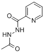 structure of CAS# 17433-31-7, 1-Acetyl-2-Picolinoylhydrazine;N'-Acetyl-2-Pyridinecarbohydrazide;N'-Acetylpicolinohydrazide;N'-Ethanoylpyridine-2-Carbohydrazide