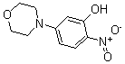 structure of CAS# 175135-19-0, 5-Morpholin-4-Yl-2-Nitro-Phenolate;5-Morpholino-2-Nitro-Phenolate;5-Morpholino-2-Nitrophenolate;5-Morpholin-4-Yl-2-Nitro-Phenolate