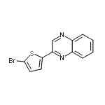 CAS#: 175135-75-8， 2-(5-Bromo-2-Thienyl)Quinoxaline