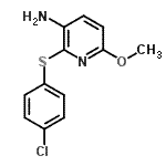 CAS#: 175135-95-2， 2-[(4-Chlorophenyl)Sulfanyl]-6-Methoxy-3-Pyridinamine