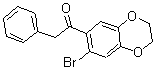 CAS#: 175136-36-4， 1-(7-Bromo-2,3-Dihydro-1,4-Benzodioxin-6-Yl)-2-Phenyl-Ethanone