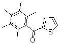 structure of CAS# 175136-70-6, (2,3,4,5,6-Pentamethylphenyl)-2-Thienyl-Methanone;(2,3,4,5,6-PENTAMETHYLPHENYL)(2-THIENYL)METHANONE;2-(PENTAMETHYLBENZOYL)THIOPHENE 99%;2-(PENTAMETHYLBENZOYL)THIOPHENE