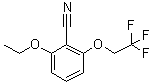 结构式 CAS# 175204-04-3, 2-乙氧基-6-(2,2,2-三氟乙氧基)苯甲腈