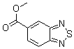 结构式 CAS# 175204-21-4, 2,1,3-苯并噻二唑-5-羧酸甲酯