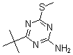 结构式 CAS# 175204-56-5, 4-叔丁基-6-(甲硫基)-1,3,5-三嗪-2-胺