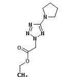 CAS 登录号：175205-06-8， 乙基[5-(1-吡咯烷基)-2H-四唑-2-基]乙酸酯