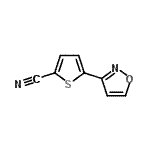 CAS 登录号：175205-67-1， 5-(1,2-恶唑-3-基)-2-噻吩甲腈