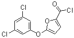 CAS#: 175277-07-3， 5-(3,5-Dichlorophenoxy)-2-Furancarbonylchloride