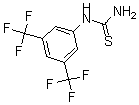 structure of CAS# 175277-17-5, N-[3,5-Bis(Trifluoromethyl)Phenyl]-Thiourea;Zinc00122434;Maybridge1_008805;Spb 03351