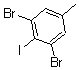 结构式 CAS# 175278-10-1, 1,3-二溴-2-碘-5-甲基-苯