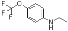 结构式 CAS# 175278-20-3, N-乙基-4-(三氟甲氧基)苯胺