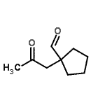 CAS 登录号：175662-22-3， 1-(2-氧代丙基)环戊烷甲醛
