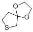 structure of CAS# 176-35-2, 1,4-Dioxa-7-Thiaspiro[4.4]Nonane;Dihydro-3(2H)-Thiophenone Cyclic 1,2-Ethanediyl Acetal;1,4-Dioxa-7-Thiaspiro[4.4]Nonane, 95+%;3-OXOTETRAHYDROTHIOPHENE ETHYLENEKETAL