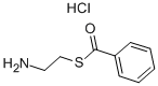 structure of CAS# 17612-90-7, Benzenecarbothioicacid S-(2-Aminoethyl) Ester Hydrochloride (1:1);2-Benzoylsulfanylethylammonium Chloride;2-(Benzoylthio)Ethylammonium Chloride;2-(Phenylcarbonylsulfanyl)Ethylazanium Chloride