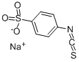 structure of CAS# 17614-69-6, 4-Isothiocyanatobenzenesulfonic Acid Sodium Salt Monohydrate;Sodium 4-Isothiocyanatobenzenesulfonate;Benzenesulfonic Acid, 4-Isothiocyanato-, Sodium Salt;Benzenesulfonic Acid, P-Isothiocyanato-, Sodium Salt