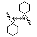 CAS 登录号：17643-01-5， 1,1'-(1,2-肼二基)二环己烷甲腈