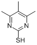 CAS 登录号：17697-92-6， 4,5,6-三甲基-嘧啶-2-硫醇