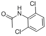 structure of CAS# 17700-54-8, 2,6-Dichloroacetanilide;N-(2,6-Dichlorophenyl)Ethanamide;Sbb006286;0-12-00-00626 (Beilstein Handbook Reference)