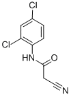 结构式 CAS# 17722-32-6, 2-氰基-N-(2,4-二氯-苯基)-乙酰胺