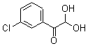 结构式 CAS# 177288-16-3, 1-(3-氯苯基)-2,2-二羟基-乙酮