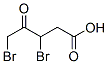 structure of CAS# 1775-46-8, 3,5-Dibromo-4-oxopentanoic acid;3,5-Dibromo-4-Oxo-Pentanoic Acid;3,5-Dibromo-4-Keto-Valeric Acid;Nsc24873