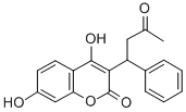 结构式 CAS# 17834-03-6, 7-羟基杀鼠灵