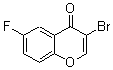 structure of CAS# 179111-05-8, 3-Bromo-6-Fluoro-4H-1-Benzopyran-4-One;3-BROMO-6-FLUORO-4H-1-BENZOPYRAN-4-ONE;3-BROMO-6-FLUORO-4H-CHROMEN-4-ONE;3-BROMO-6-FLUOROCHROMONE